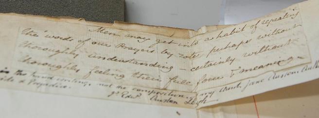 Jane Austen's Handwriting